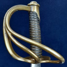 19th Century Cavalry Sabre in the French M1822 Style, Probably German-made for the US Market 7